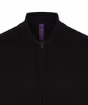 Henbury Bomber a Maglia Fine con Zip, Grey Marl XXS, W718 – immagine 7