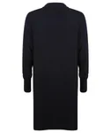 Henbury Longline Cardigan 50% Cotton for Women, Black XS, W719 – image 4