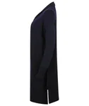 Henbury Longline Cardigan 50% Cotton for Women, Black XS, W719 – image 5