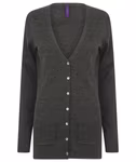 Ladies' Lightweight V-Neck Cardigan – Purple