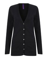 Ladies´ Lightweight V-Neck Cardigan – Navy