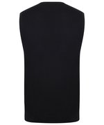 Henbury Ärmelloser V-Ausschnitt Feinstrickpullover, Black S, W724 – Bild 4