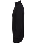 Henbury Feinstrick-Rollkragenpullover mit Rippenstruktur, Black XS, W727 – Bild 5