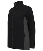 Henbury Unisex Softshell Jacket Black/Charcoal XXS (W835), W835 – Bild 6