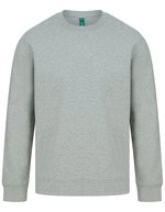 Henbury Sweatshirt aus recyceltem Material – Heather Grey
