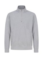 Henbury Nachhaltiger 1/4 Zip Pullover in, Black XS, W842 – Bild 3