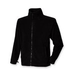 Henbury Fleecejacke aus Antipilling-Microfleece, Black S, W850 – Bild 3