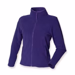 Henbury Giacca in Microfleece con Tasche con Zip da Donna, Fuchsia M, W851 – immagine 3