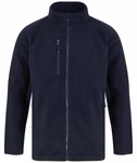 Henbury Recycled Polyester Fleece Jacket with Pockets, Black L, W860 – image 3