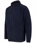 Henbury Recycled Polyester Fleece Jacket with Pockets, Black L, W860 – image 6
