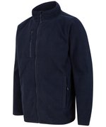 Henbury Recycelte Polyester Fleecejacke mit Taschen, Black XS, W860 – Bild 6