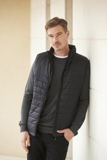Henbury Steppweste aus Nylon mit Taschen, Black XXS, W875 – Bild 1