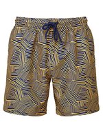Men´s Swim Shorts – Navy-Mustard
