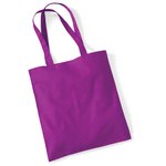 Westford Mill Baumwolltasche mit langen Tragegriffen, Natural 38 x 42 cm, WM101 – Bild 3