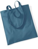 Westford Mill Baumwolltasche mit langen Tragegriffen – Airforce Blue