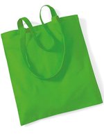Westford Mill Baumwolltasche mit langen Tragegriffen – Apple Green