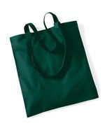 Westford Mill Baumwolltasche mit langen Tragegriffen – Bottle Green
