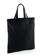 Westford Mill Baumwolltasche 38x42 cm, 10 Liter – Black