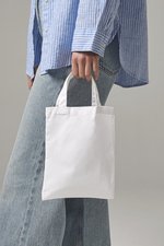 Westford Mill Baumwolltasche 19x25 cm, 2,5 L, Natural 19 x 25 cm, WM103 – Bild 1
