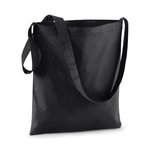 Westford Mill Baumwoll-Schultertasche 8 Liter, 140 g/m², Black 34 x 40 cm, WM107 – Bild 5