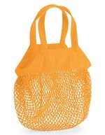 Westford Mill Bio-Baumwoll Mini Mesh Einkaufstasche – Amber