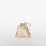 Westford Mill Bio-Baumwoll-Mesh-Sack, Natural XS (17 x 17 cm), WM155 – Bild 3