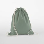 Westford Mill Bio-Baumwoll Gymsac von Westford Mill, Natural 37 x 46 cm, WM160 – Bild 3