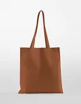 Westford Mill Bio-Baumwoll Tasche für die Ewigkeit, Natural 38 x 42 cm, WM161 – Terracotta