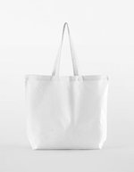 Westford Mill Bio-Baumwolle Maxi Tasche für Leben, Natural 35 x 39 x 13.5 cm, WM165 – White