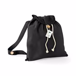 Westford Mill Organic Cotton Backpack with Drawstring, Natural 37 x 41 cm, WM185 – image 3
