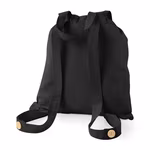 Westford Mill Organic Cotton Backpack with Drawstring, Natural 37 x 41 cm, WM185 – image 4