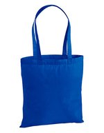 Baumwolltasche 38x42 cm, 10 Liter – Bright Royal