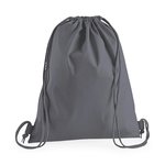 Westford Mill Baumwoll Gymsac mit Kordelzugverschluss, Black 37 x 46 cm, WM210 – Bild 3