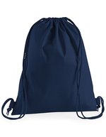 Westford Mill Baumwoll Gymsac mit Kordelzugverschluss – French Navy