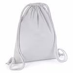 Westford Mill Gymsac en Coton Biologique avec Cordon de Serrage, Natural 37 x 46 cm, WM260 – image 3