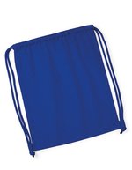 Westford Mill Bio-Baumwoll Gymsac mit Kordelzug – Bright Royal