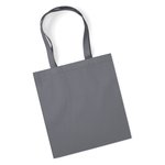 Westford Mill Bio-Baumwolltasche mit Druckoberfläche, Natural 38 x 42 cm, WM261 – Bild 3