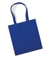 Westford Mill Bio-Baumwolltasche mit Druckoberfläche – Bright Royal