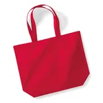 Westford Mill Bio-Baumwoll Maxi Tasche 18 Liter, Black 35 x 39 x 13.5 cm, WM265 – Bild 3