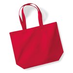 Westford Mill Bio-Baumwoll Maxi Tasche 18 Liter, Natural 35 x 39 x 13.5 cm, WM265 – Bild 3