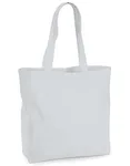 Westford Mill Bio-Baumwoll Maxi Tasche 18 Liter, Black 35 x 39 x 13.5 cm, WM265 – Light Grey