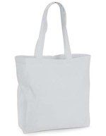 Westford Mill Bio-Baumwoll Maxi Tasche 18 Liter, Natural 35 x 39 x 13.5 cm, WM265 – Gris clair