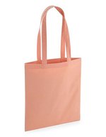 Westford Mill Bio-Baumwolltasche mit natürlicher Färbung, Myrobalan Stone 38 x 42 cm, WM281 – Pomegranate Rose