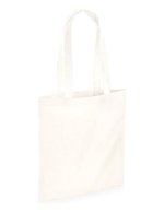 Westford Mill Bio-Baumwolltasche mit natürlicher Färbung, Myrobalan Stone 38 x 42 cm, WM281 – Sea Salt