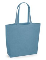 Westford Mill Bio-Baumwolltasche mit natürlicher Färbung – Indigo Blue