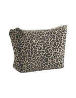 Leopard Print Canvas Accessory Bag – Bild 2