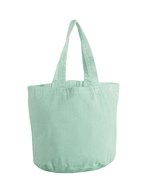 Garment Dyed Shopper – Vintage Aqua