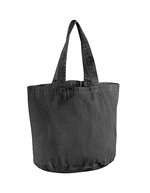 Garment Dyed Shopper – Vintage Black
