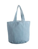 Garment Dyed Shopper – Vintage Light Blue