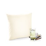 Westford Mill Fairtrade Baumwoll-Kissenbezug mit Reißverschluss, Natural 40 x 40 cm, WM350 – Bild 3